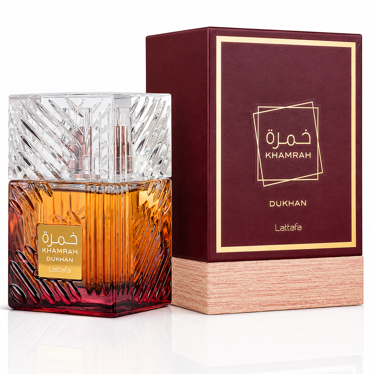 Lattafa Khamrah Dukhan Eau de Parfum – Luxury Fragrance – 100ml / 3.4 Fl. Oz.