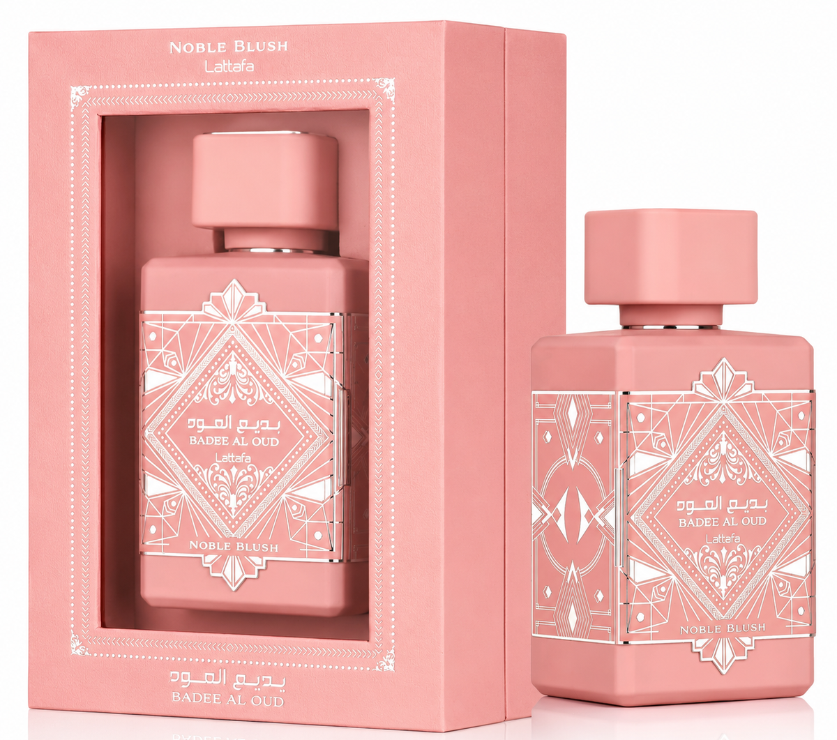 Lattafa Bade’e Al Oud Noble Blush Eau de Parfum – Luxury Fragrance – 100ml / 3.4 Fl. Oz.