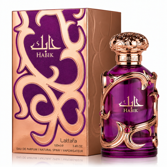Lattafa Habik Eau de Parfum – 100ml / 3.4 Fl. Oz.