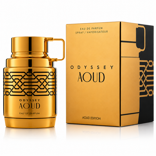 Armaf Odyssey Aoud Edition Eau de Parfum – Luxury Oud Fragrance – 100 ml / 3.4 Fl. oz.