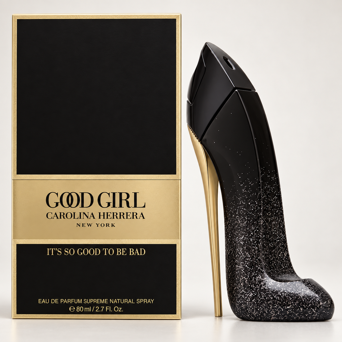 Carolina Herrera Good Girl Supreme Eau de Parfum for Women – 80ml / 2.7 Fl. Oz. Luxury Fragrance