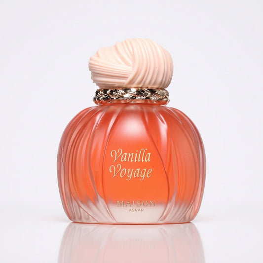 Maison Asrar Vanilla Voyage Eau de Parfum for Unisex – 100ml / 3.4 Fl. Oz. Luxury Fragrance