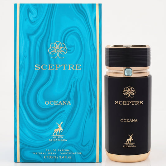 Maison Alhambra Sceptre Oceana Eau de Parfum for Unisex – 100ml / 3.4 Fl. Oz.