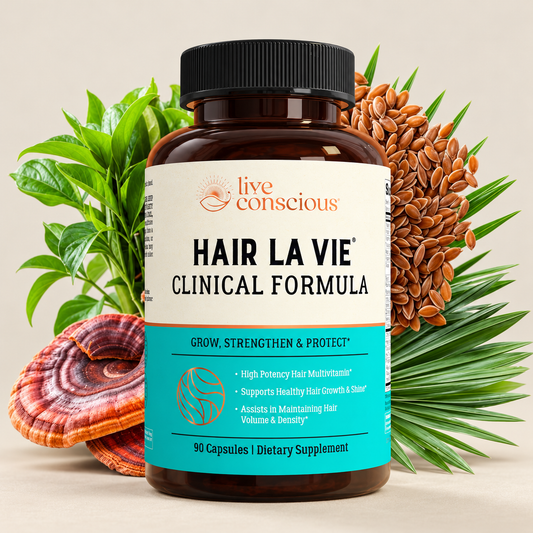 Hair La Vie Clinical Formula Hair Vitamins with Biotin & Collagen Support – 90 Capsules
