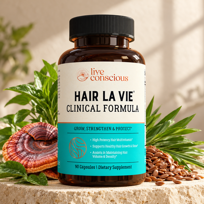 Hair La Vie Clinical Formula Hair Vitamins with Biotin & Collagen Support – 90 Capsules