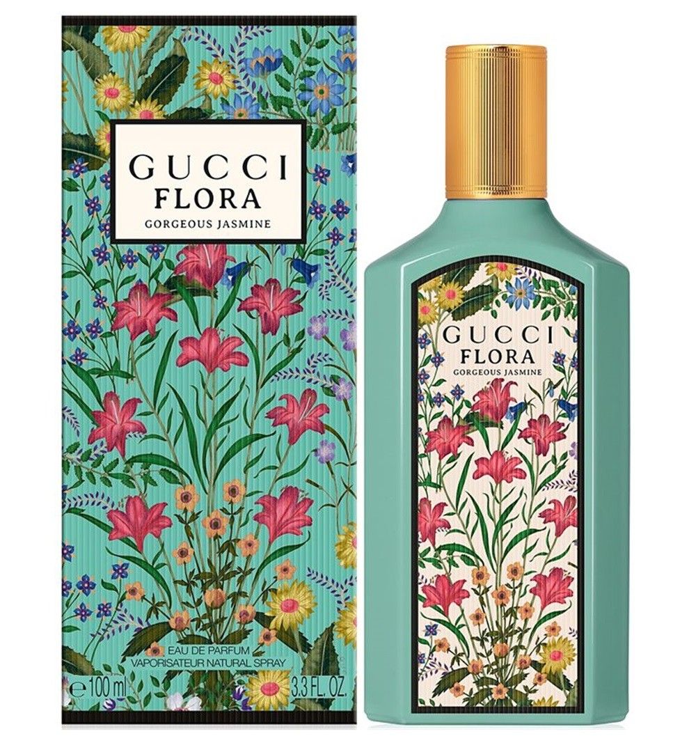 Gucci Flora Gorgeous Jasmine Eau de Parfum 100ml | Women's Fresh Floral Fragrance